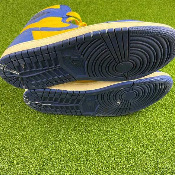Nike Air Jordan 1 Retro High OG Reverse Laney Varsity Maize Sneakers 9.5 - Picture 5 of 5